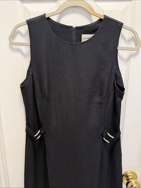 Little Black Dress with Side Buckles. Perfect for every occasion. A staple.